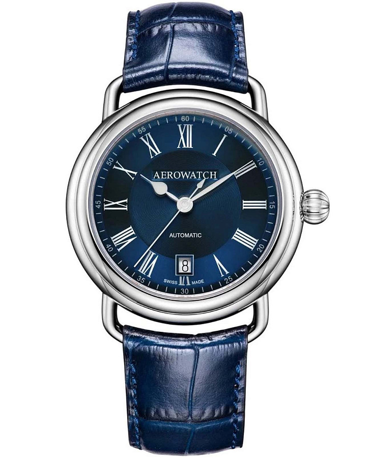 Часы Aerowatch 1942 60900 AA29 — мужские, синий
