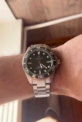 Фото покупателя: Швейцарские механические наручные часы Certina DS Action Diver C032.607.11.091.00