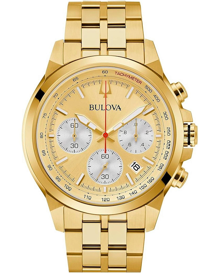 Часы Bulova Classic 97B217 — мужские, золотой