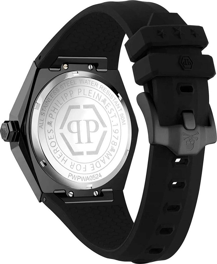 Часы Philipp Plein Skull Spikes PWPWA0524 — сталь металл, Германия