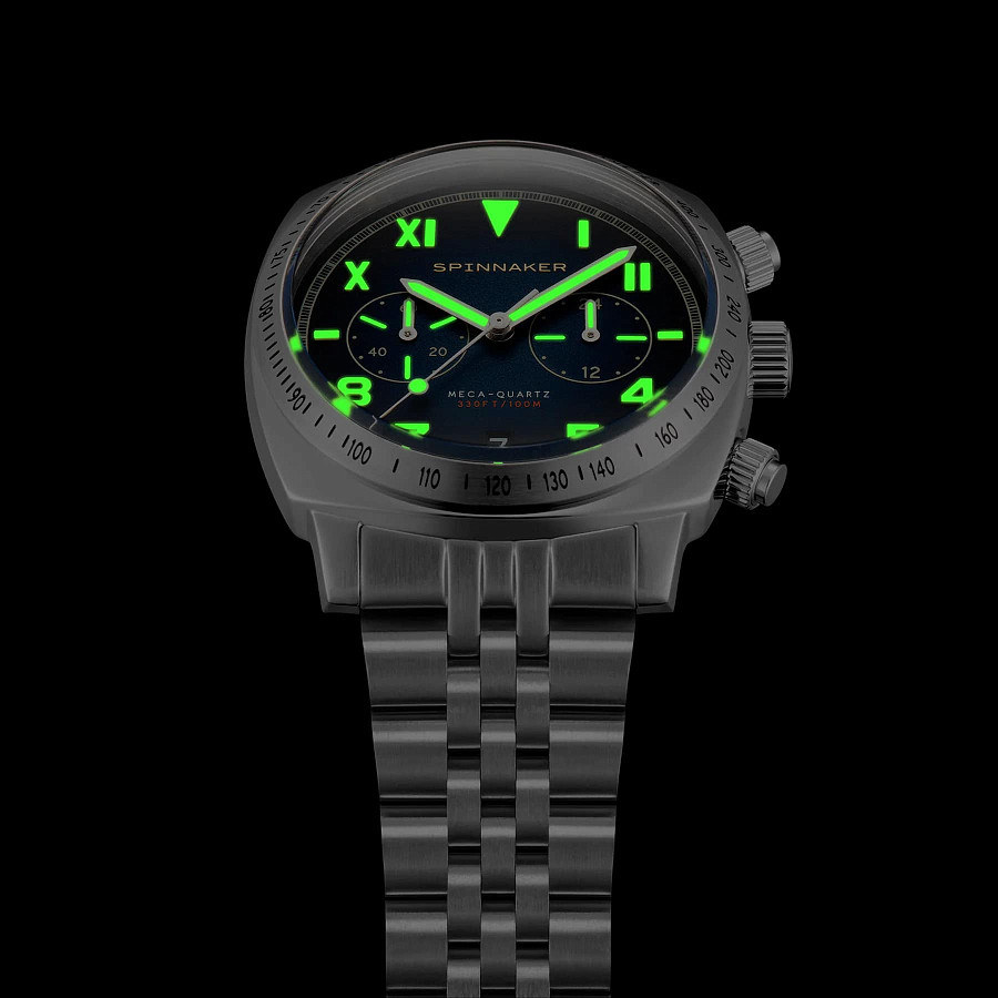 Часы Spinnaker Hull California Chronograph SP-5092-33 — сталь металл, Англия