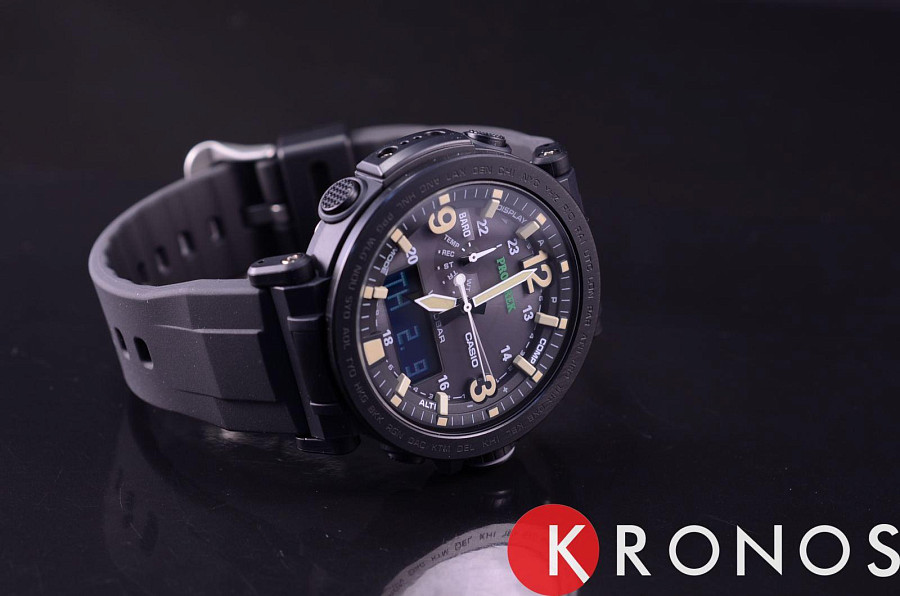 Часы Casio Pro Trek PRG-600Y-1E — кварцевые, пластик сталь металл