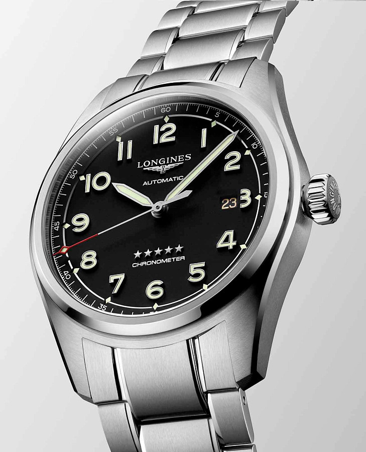 Часы Longines Spirit L3.811.4.53.6 — сталь, Швейцария