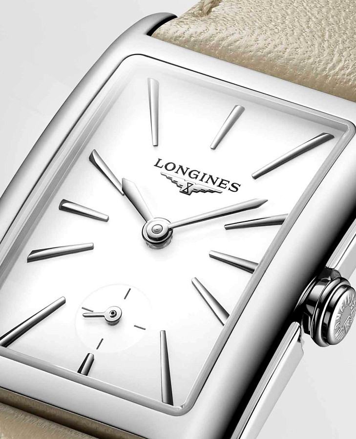 Часы Longines DolceVita L5.512.4.11.7 — кожаный, женские