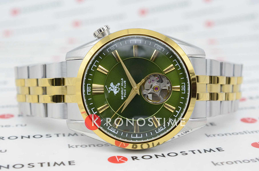 Часы Beverly Hills Polo Club BP3816X.170 — механические, металл суперметалл
