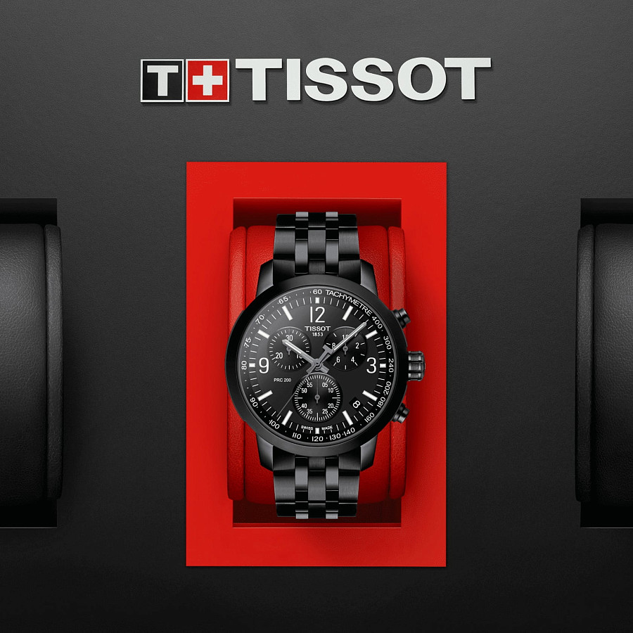 Часы Tissot PRC 200 Chronograph T114.417.33.057.00 — Швейцария, кварцевые
