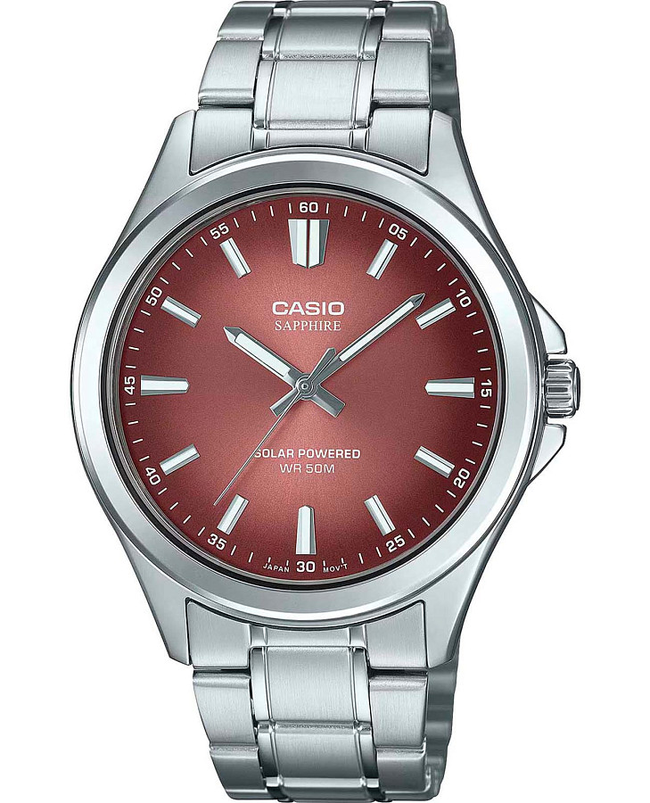 Часы Casio Collection MTS-RS100D-5A — мужские, красный