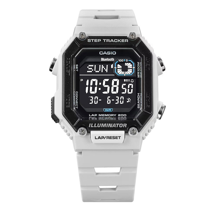Часы Casio Collection WS-B1000-8BVDF (WS-B1000-8B) — пластик, Япония