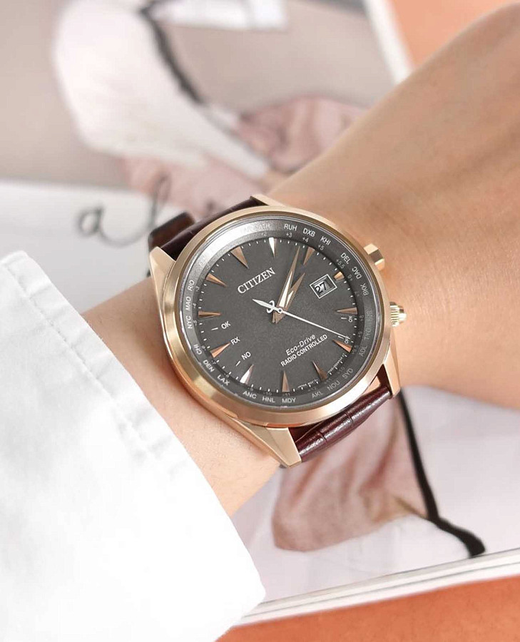 Часы Citizen Eco-Drive CB0273-11H — кожаный, мужские