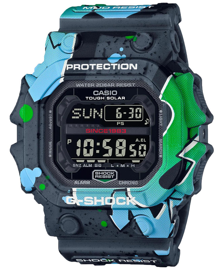Часы Casio G-Shock GX-56SS-1DR (GX-56SS-1) — мужские, черный