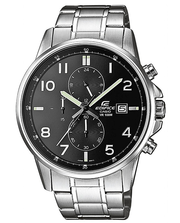 Часы Casio Edifice EFR-505D-1A — мужские, черный