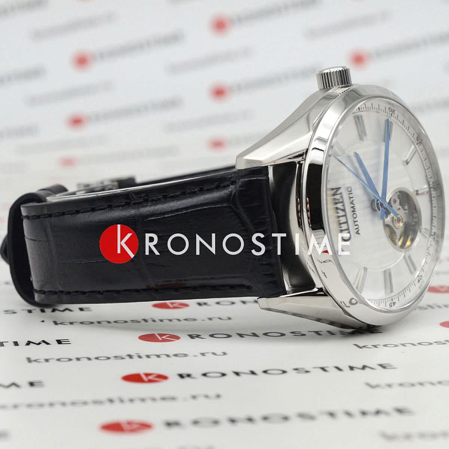Часы Citizen Automatic NH9111-11B — металл сталь, Япония