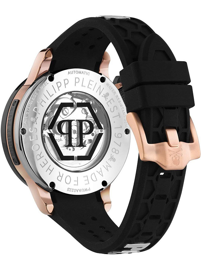 Часы Philipp Plein Plein Rich PWUAA0223 — силикон, мужские