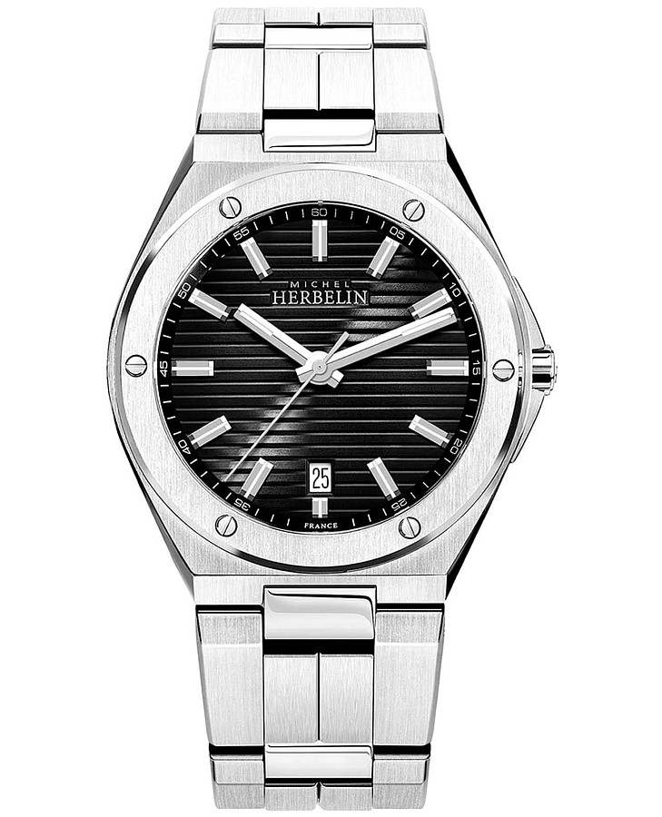 Часы Herbelin Cap Camarat 12245B14 — мужские, черный