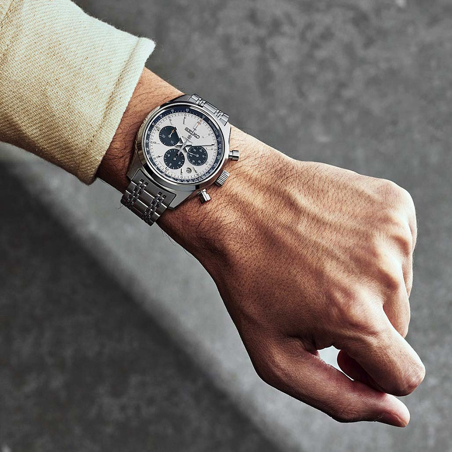 Часы Seiko Prospex Speedtimer SRQ047 — механические, сталь металл