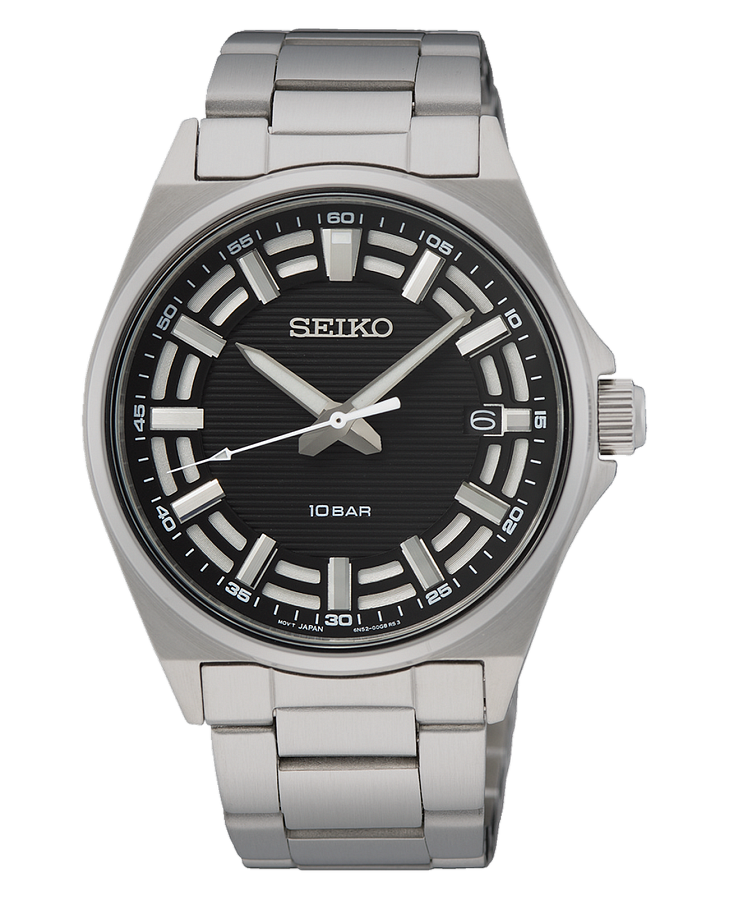 Часы Seiko Conceptual Series Sports SUR505P1 — мужские, черный