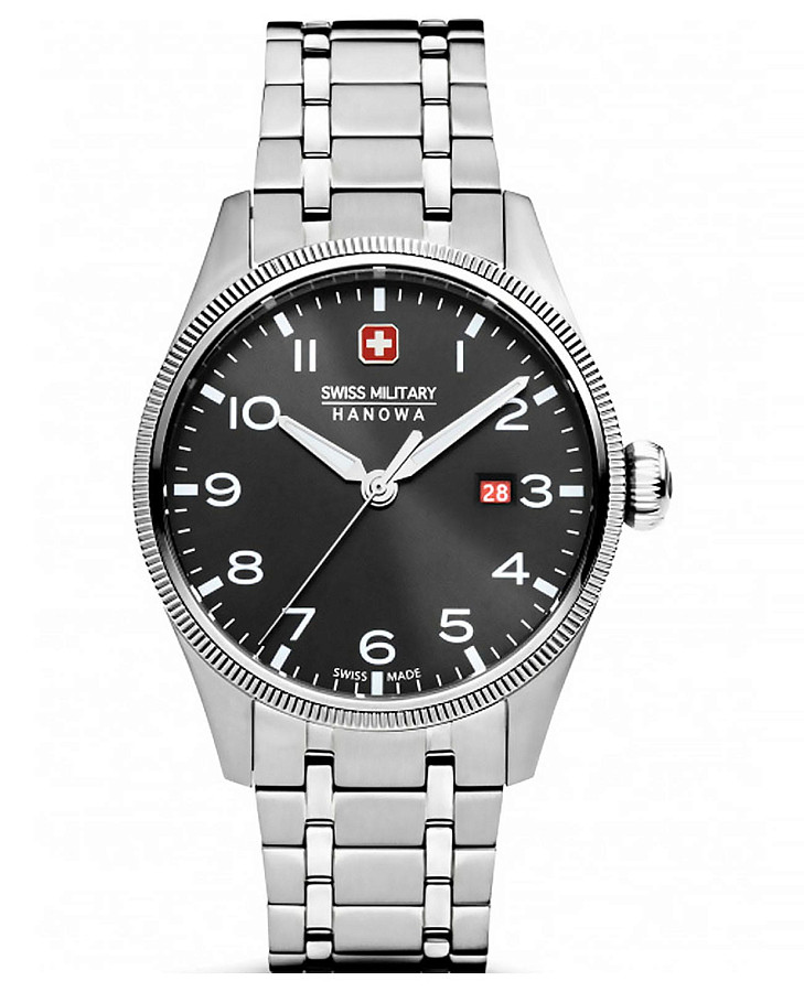 Часы Swiss Military Hanowa Thunderbolt SMWGH0000801 — мужские, черный