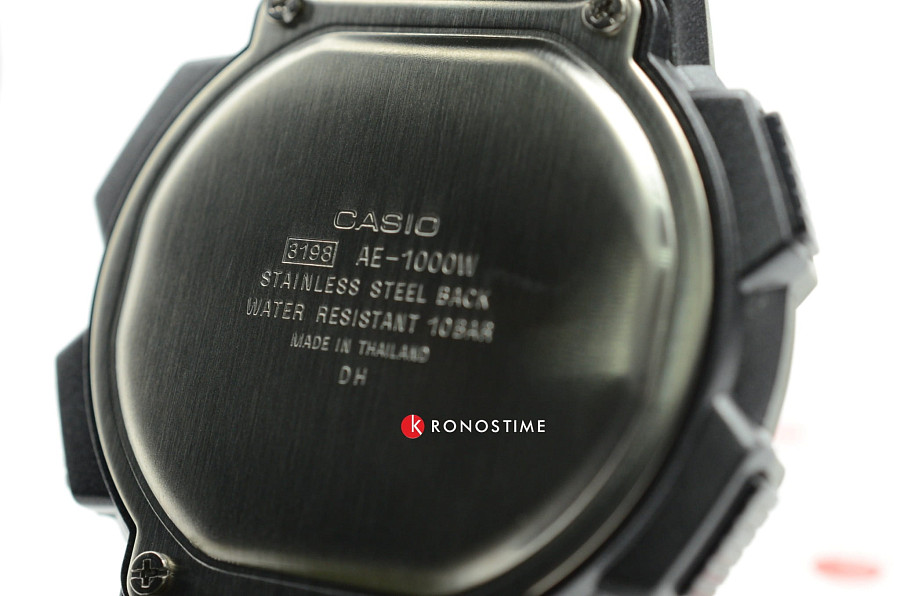 Часы Casio Collection AE-1000W-3AVDF (AE-1000W-3A) — Япония, кварцевые