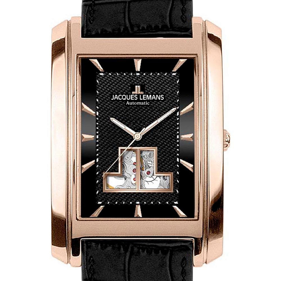 Часы Jacques Lemans 1-1368E — механические, сталь
