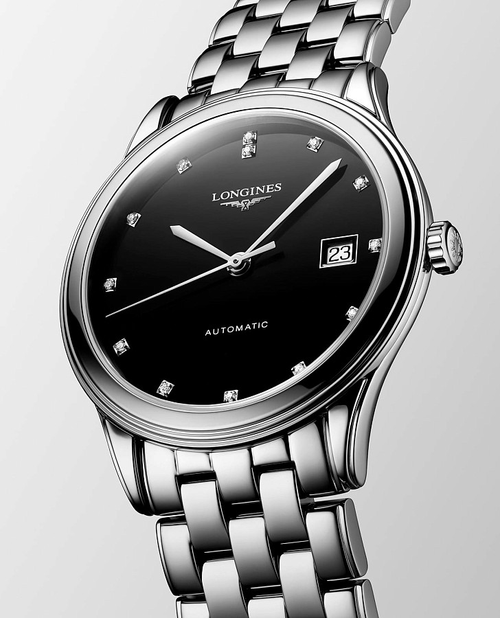 Часы Longines Flagship L4.974.4.57.6 — металл сталь, Швейцария