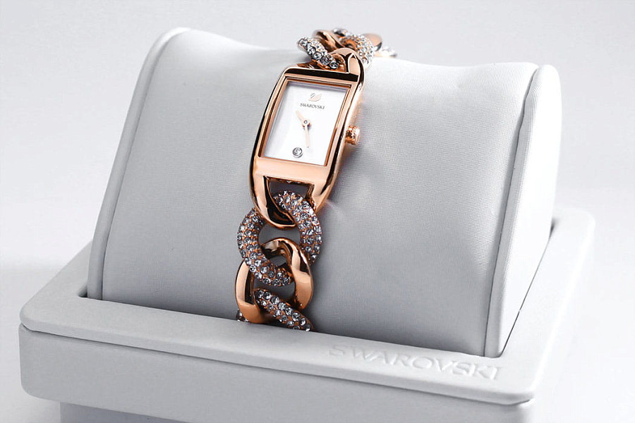 Часы Swarovski 5519327 — белый, сталь металл