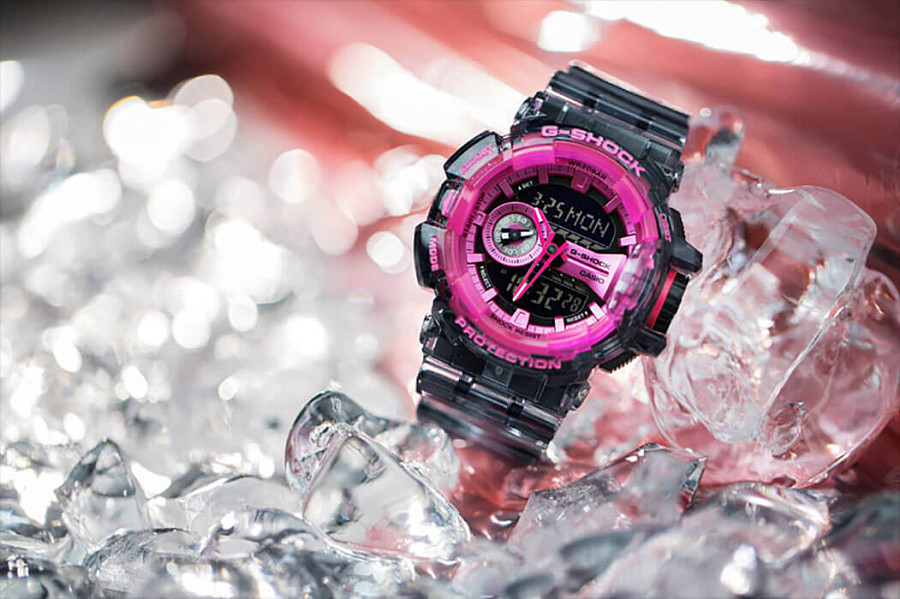 Часы Casio G-Shock GA-400SK-1A4 — пластик, пластик