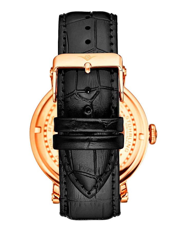 Часы Stuhrling Majestic 1015.04 — механические, сталь металл