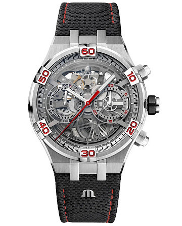 Maurice Lacroix Aikon Chronograph Skeleton Automatic Mahindra Racing AI6098-SS001-091-2