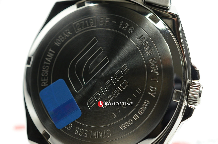 Часы Casio Edifice EF-126D-7A — Япония, кварцевые