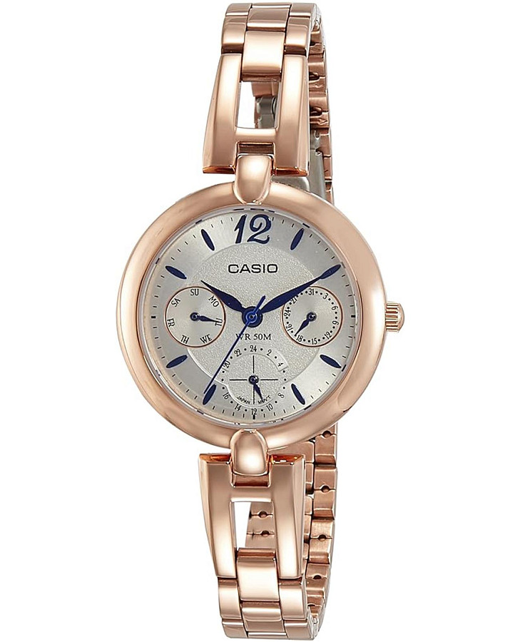 Часы Casio Collection LTP-E401PG-7AVDF — женские, розовый