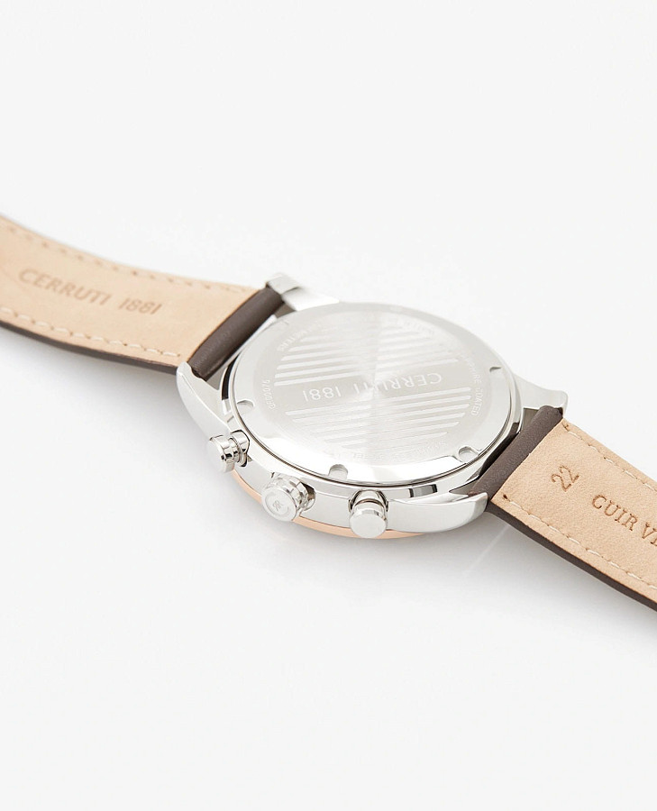 Часы Cerruti 1881 Turchino CIWGF0007601 — мужские, кожаный
