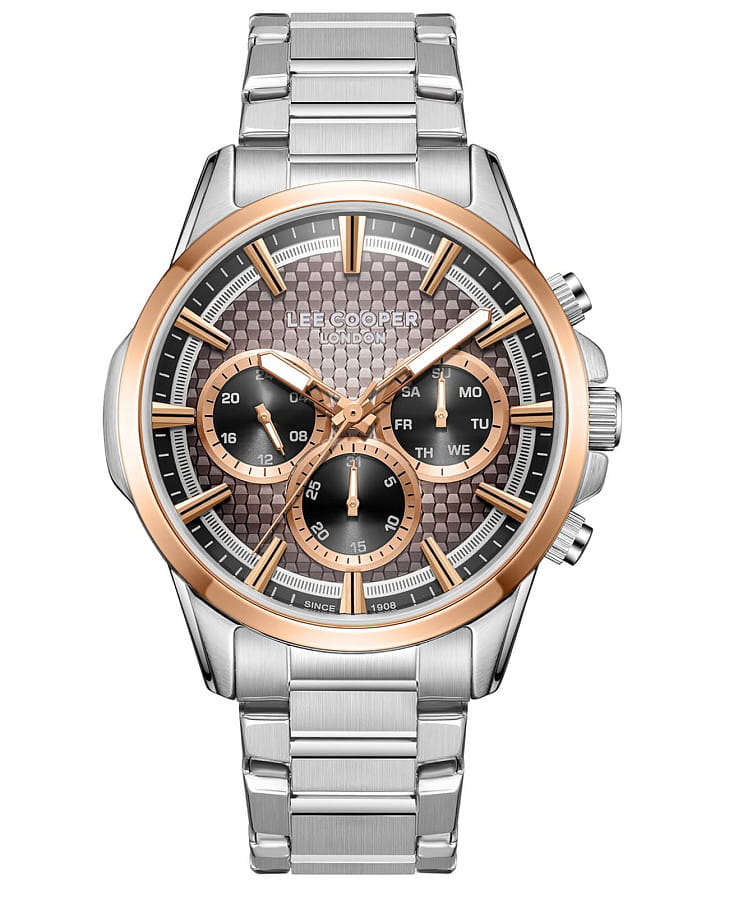Часы Lee Cooper LC08049.580 — мужские, коричневый