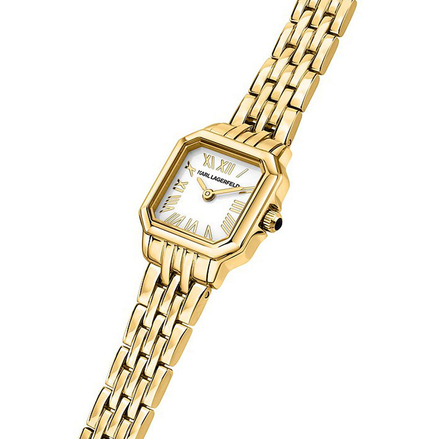 Часы Karl Lagerfeld Icon Square Mini R0553111505 — кварцевые, металл сталь