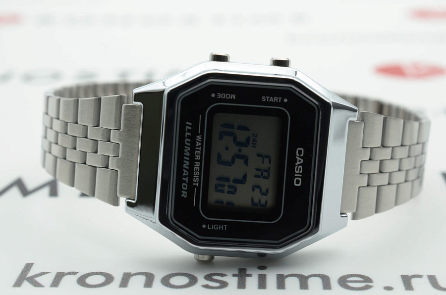 Часы Casio Collection LA680WEA-1EF — нержавеющая сталь, женские