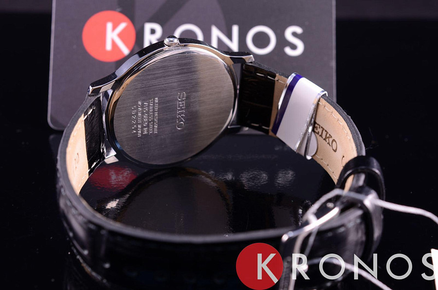 Часы Seiko Conceptual Series Dress SUP873P1 — кожа + текстиль, мужские