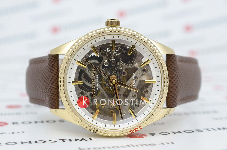 Часы Kenneth Cole New York KCWLE0016503 — механические, металл сталь