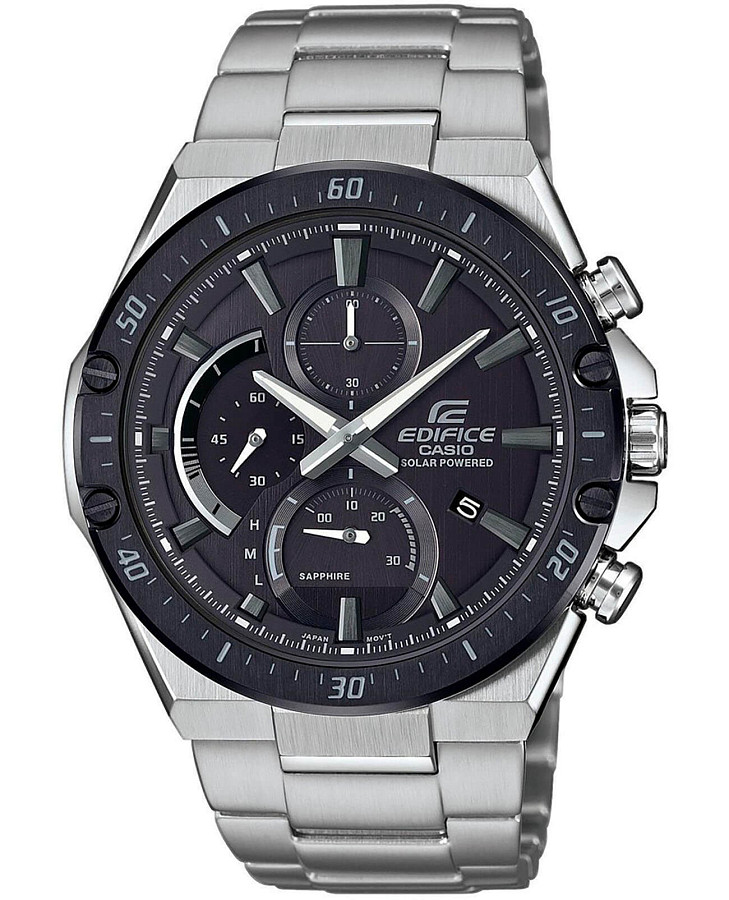 Часы Casio Edifice EFS-S560DB-1A — мужские, черный