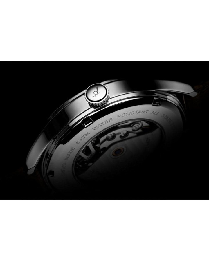 Часы Adriatica A8339.5253AO — мужские, кожаный