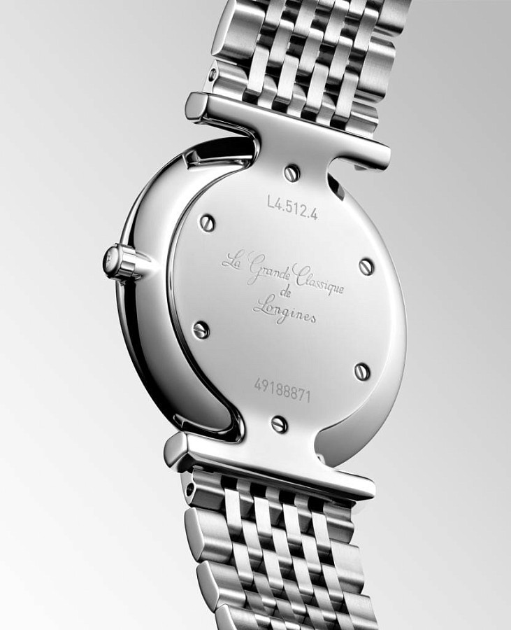 Часы Longines La Grande Classique L4.512.4.81.6 — перламутровый, сталь металл