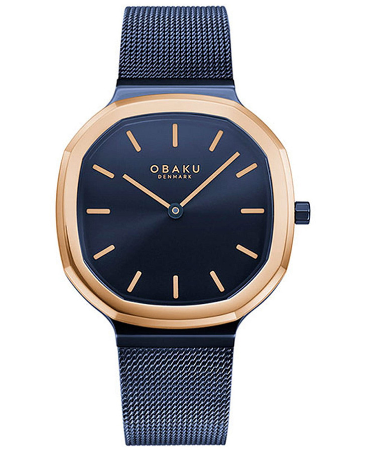 Часы Obaku Oktant V253LXSLML — женские, синий