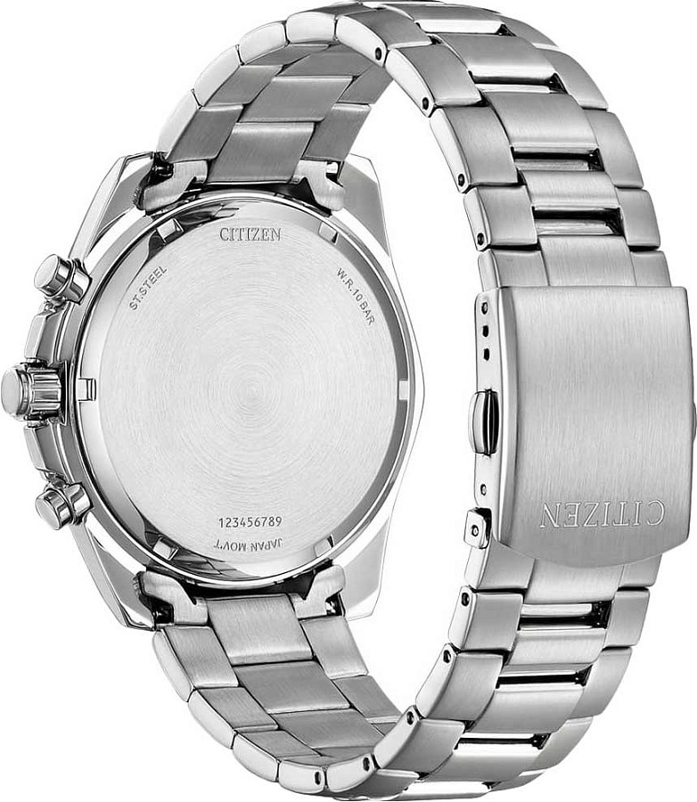 Часы Citizen Chronograph AN8200-50A — серебристый, сталь металл