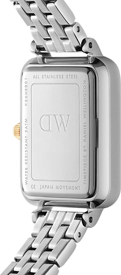 Часы Daniel Wellington Quadro DW00100625 — сталь металл, Швеция