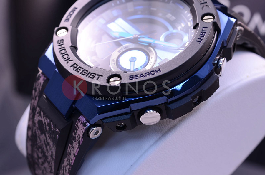 Часы Casio G-Shock GST-200CP-2A — карбон + полимер, мужские