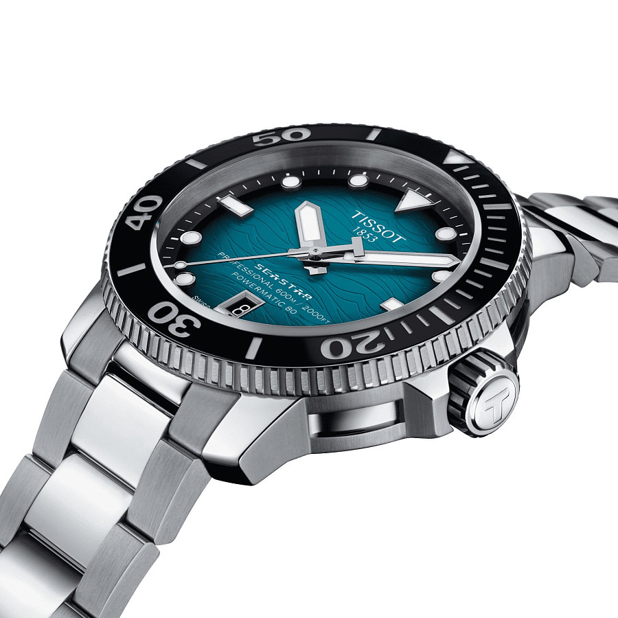 Часы Tissot Seastar 2000 Professional Powermatic 80 T120.607.11.041.00 — сталь металл, Швейцария