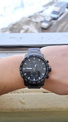 Фото покупателя: Швейцарские наручные часы Tissot SuperSport Chrono T125.617.33.051.00 с хронографом