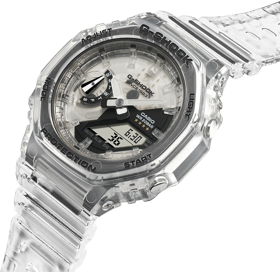 Часы Casio G-Shock GMA-S2140RX-7A — электронные, пластик карбон
