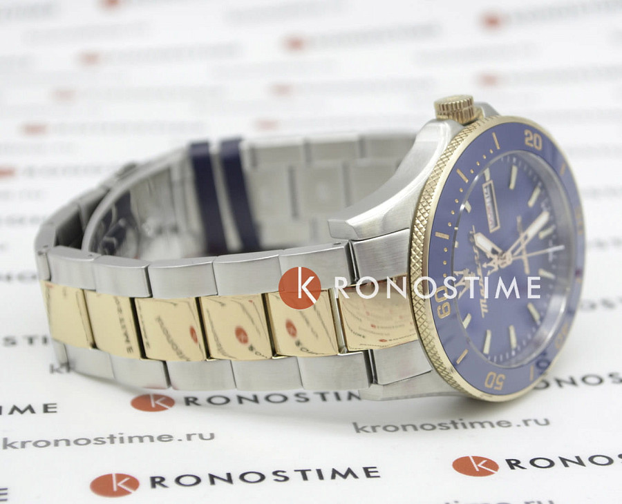 Часы Maserati Successo Chronograph R8823100001 — синий, металл сталь