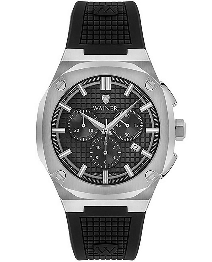 Часы Wainer WA.10200-A — мужские, черный