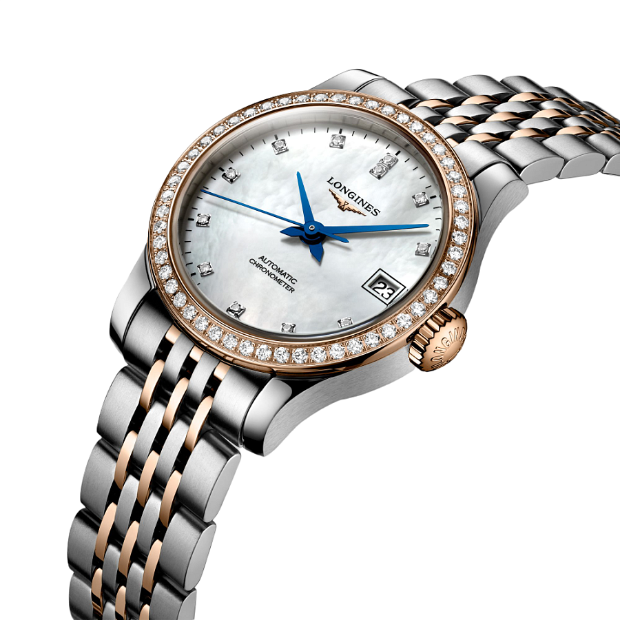 Часы Longines Record Collection L2.321.5.89.7 — механические, сталь металл золото