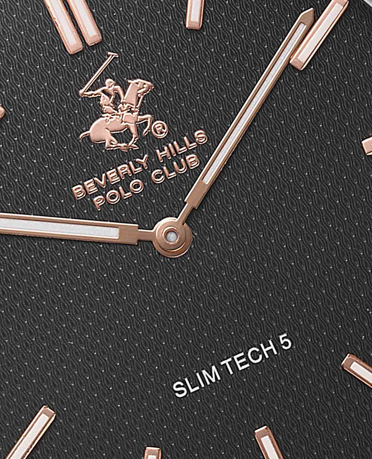 Часы Beverly Hills Polo Club Quartz BP3604X.360 — сталь металл, США